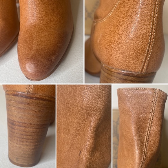 Free People Dakota Nappa Leather Boots EU38/US8 - Picture 10 of 16